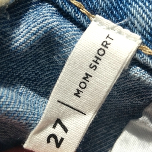 PacSun Raining Daisy Denim Jean Mom Shorts Size 22 - Picture 5 of 16